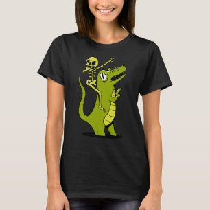 skeleton dab dabbing rex T-Shirt