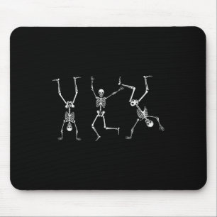 Skeleton Dance Challenge Halloween Scary Skeleton Mouse Mat