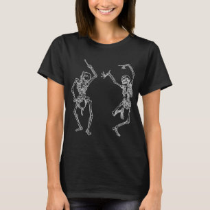 Skeleton Dance of Death, Danse Macabre Halloween T-Shirt