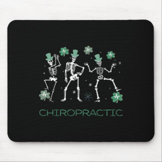 Skeleton Dancing Chiropractic Chiro Squad St Patri Mouse Mat