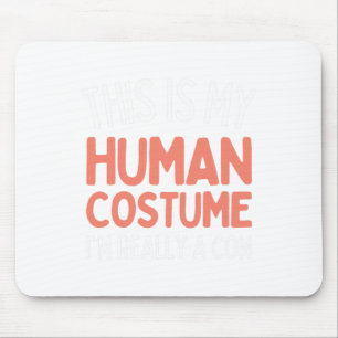 Skeleton Drabbing Dance Halloween  Mouse Mat