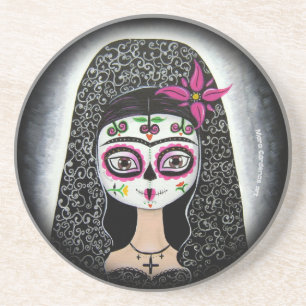 Skeleton Face Coaster