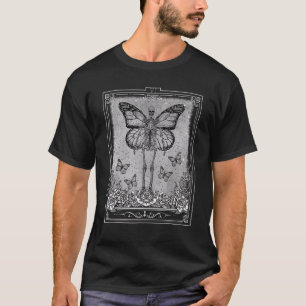 Skeleton Fairy Grunge Fairycore Aesthetic Goth Got T-Shirt