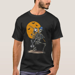 Skeleton Fisherman Most Likely To Bring Home T-Shirt