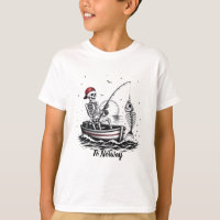 Skeleton Fisherman with Fish Skeleton