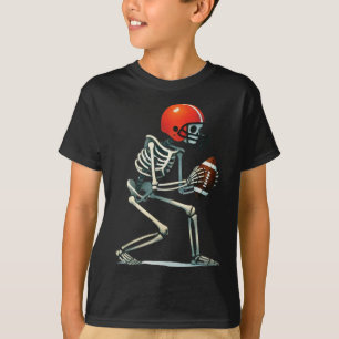 Skeleton Footll Halloween Costume Funny Men Boys K T-Shirt