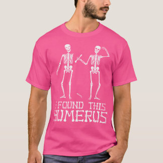 Skeleton Funny Halloween Men Women T-Shirt