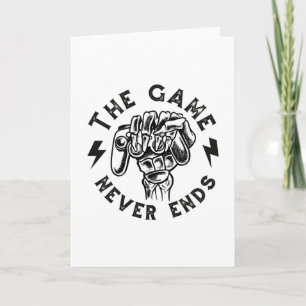 SKELETON GAMING HAND CARD