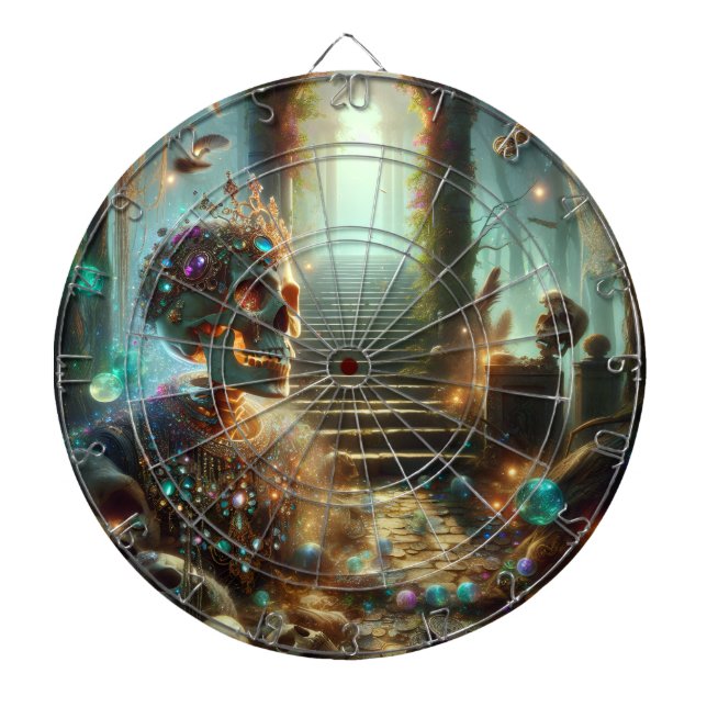 Skeleton  Gems Dartboard (Front)
