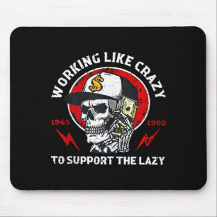 Skeleton Gen X Working Like Crazy To Support The L Mouse Mat