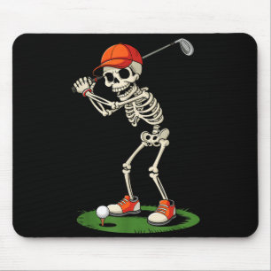 Skeleton Golf Halloween Costume Funny Boys Toddler Mouse Mat