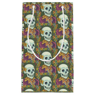 SKELETON GOTHIC GENTLEMAN SKULL HALLOWEEN GIFT BAG