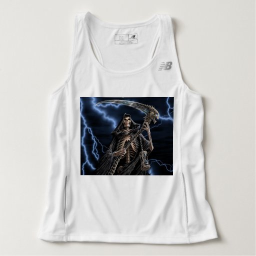 Image of Skeleton Grim Reaper Tank Top