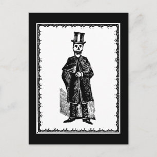 Skeleton Groom - Postcard