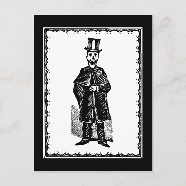 Skeleton Groom - Postcard (Front)