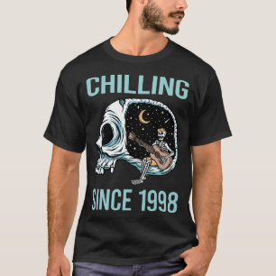 Skeleton Guitar - Awesome Since 1998 T-Shirt
