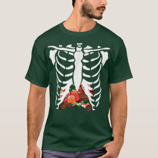 Skeleton Halloween Candy T-Shirt