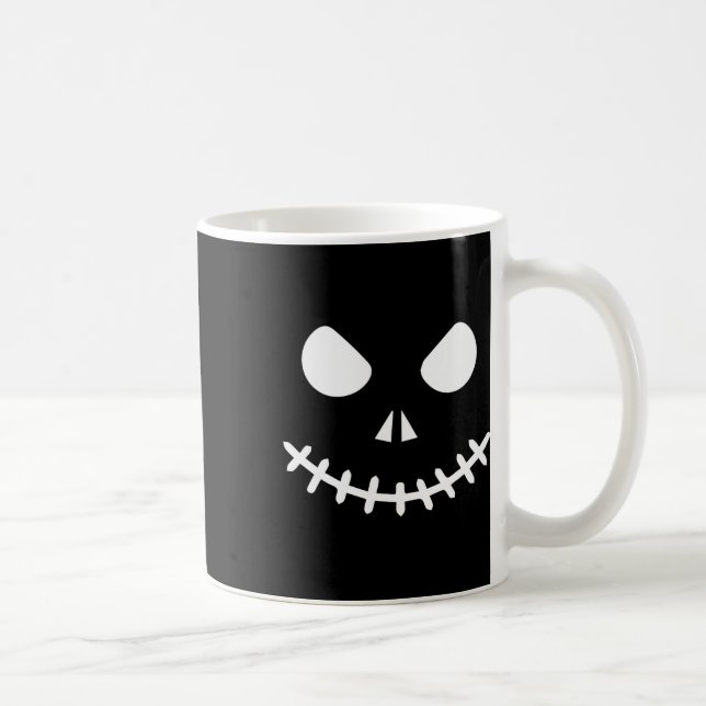 Skeleton Halloween  Coffee Mug (Right)