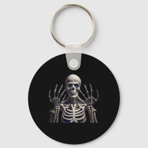 Skeleton Halloween For Mens Womens Kids Key Ring