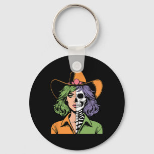Skeleton Halloween  Key Ring