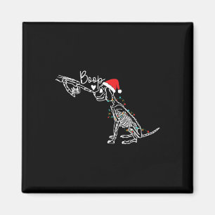 Skeleton Hand Boop Dog Funny Dog Lover Christmas Magnet