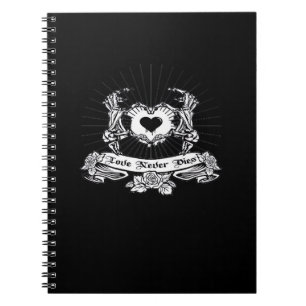 Skeleton Hand Design Classic Notebook