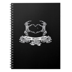 Skeleton Hand Design  Notebook
