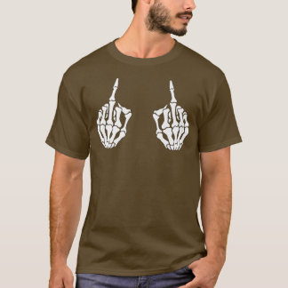Skeleton Hand Halloween Women Men Spooky Halloween T-Shirt