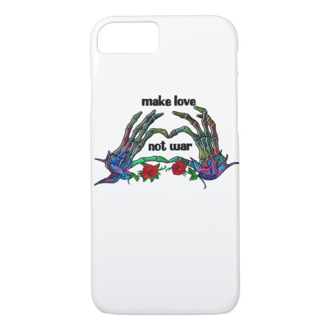 Skeleton Hand Heart Design Case-Mate iPhone Case (Back)