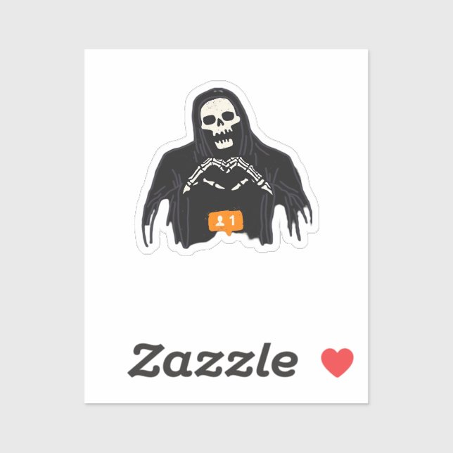 Skeleton Hand Heart Follower Classic (Sheet)