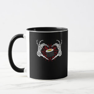 Skeleton Hand Heart Lazy Diy Halloween Costume Coo Mug