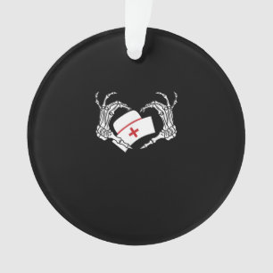 Skeleton Hand Heart Lazy Diy Halloween Costume Nur Ornament