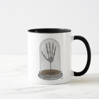 Skeleton Hand In Bell Jar 2