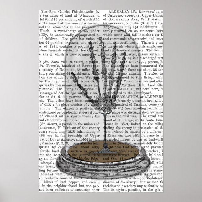 Skeleton Hand In Bell Jar Poster (Front)