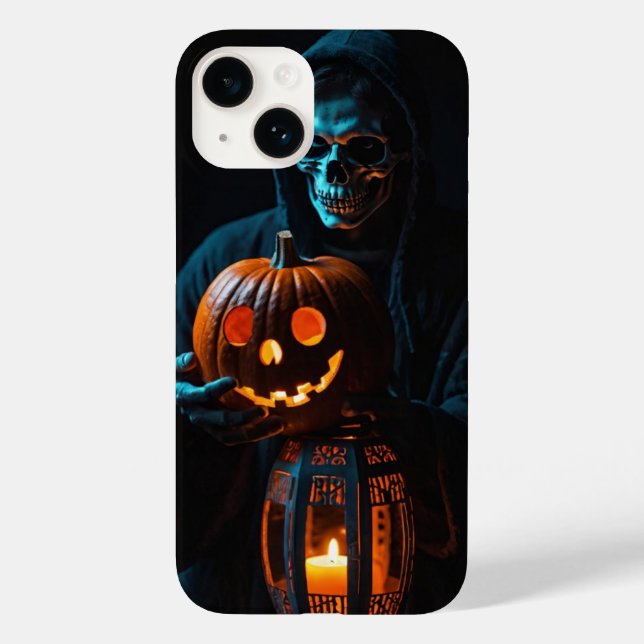 Skeleton Hand Lantern Case-Mate iPhone Case (Back)