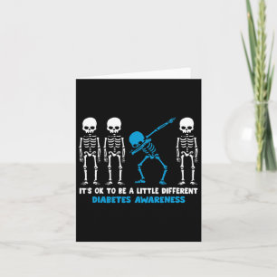 Skeleton Hand Peace Sign Halloween Costume Bones Card