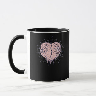 Skeleton Hand With Heart Classic Mug