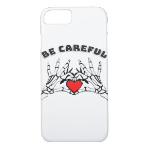 Skeleton Hand With Heart Classic Style iPhone 8/7 Case