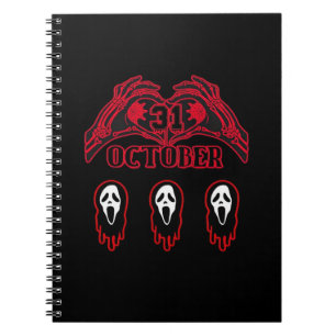 Skeleton Hands 31/10 Classic Notebook