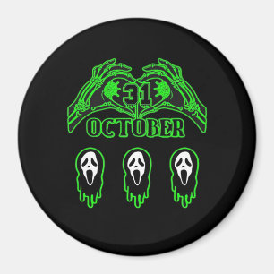 Skeleton Hands Classic Design Magnet