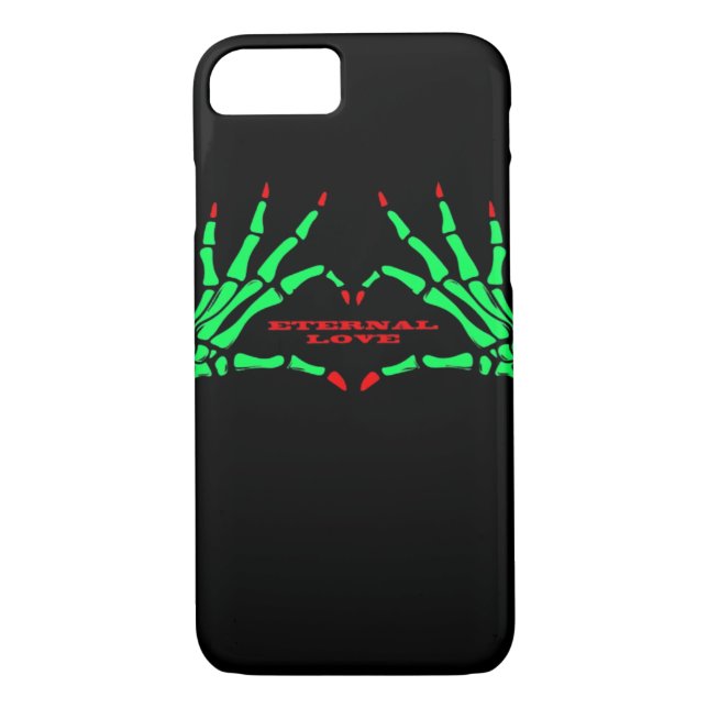 Skeleton Hands - Funny Halloween Case-Mate iPhone Case (Back)