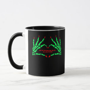 Skeleton Hands - Funny Halloween Mug