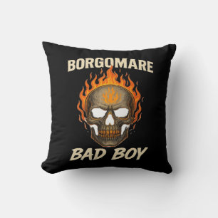 Skeleton Hands Heart Bold Graphic Style Cushion