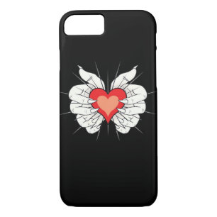 Skeleton Hands Heart Classic Aesthetic iPhone 8/7 Case