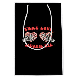 Skeleton Hands Heart Design Classic Medium Gift Bag