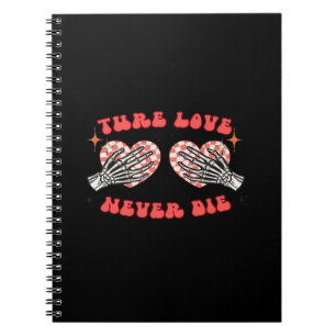 Skeleton Hands Heart Design Classic Notebook