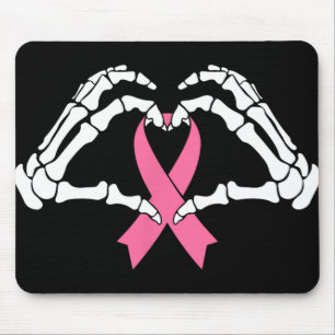 Skeleton Hands Holding Ribbon Halloween Costume Ha Mouse Mat