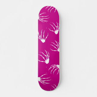 Skeleton Hands - Hot Pink Skateboard