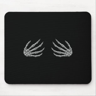 Skeleton Hands Women - Spooky Halloween Rock Band Mouse Mat