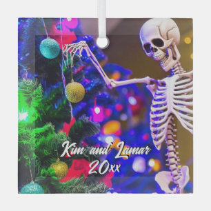 Skeleton Hanging Colourful  Ornaments Christmas